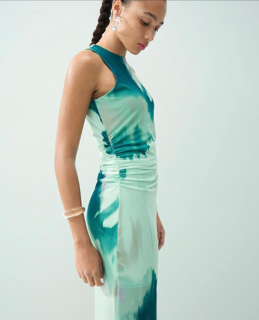 Vestido estampado ROUGE EDIT