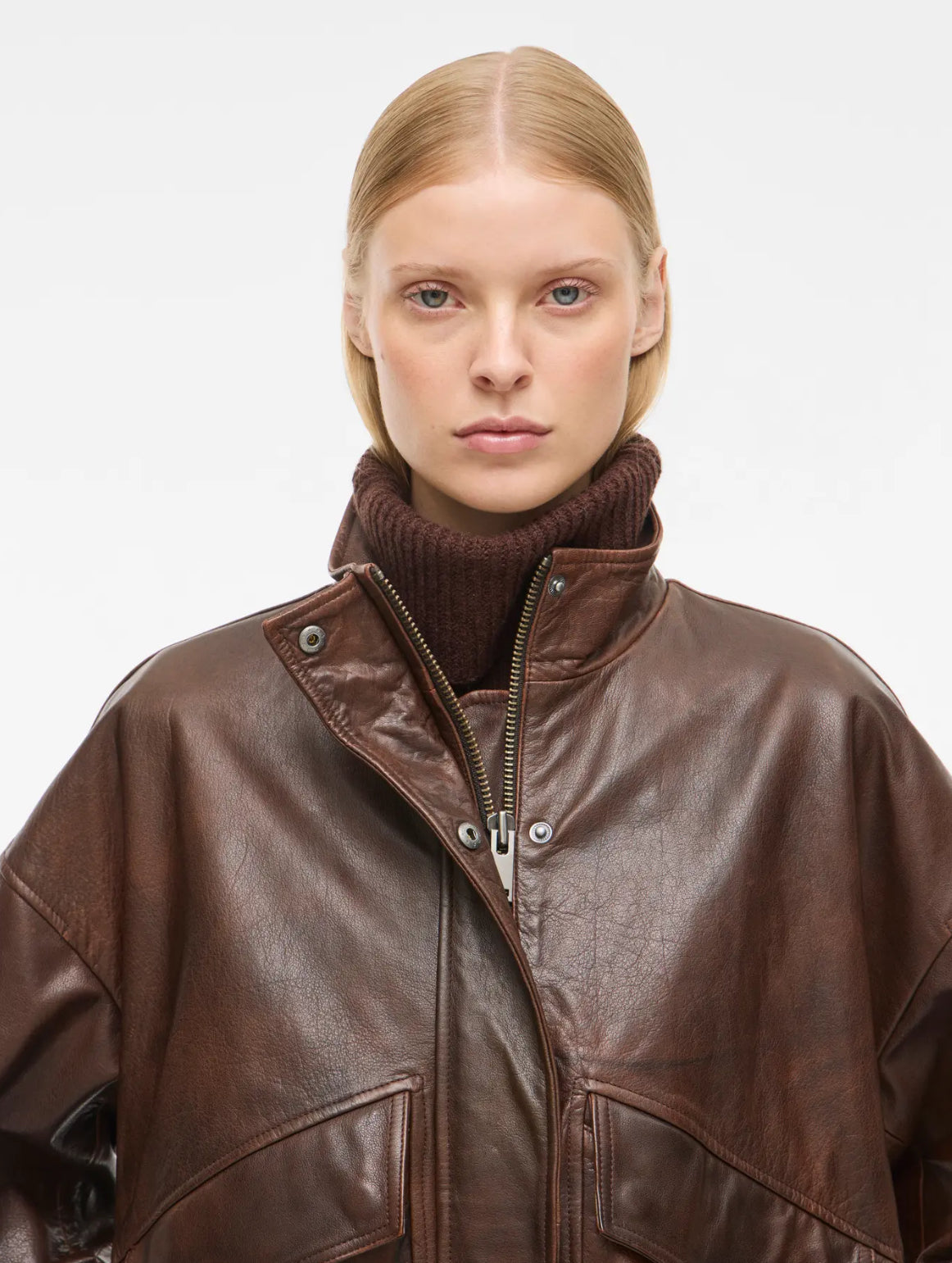 Casaca ROUGE EDIT 100% pele búfalo